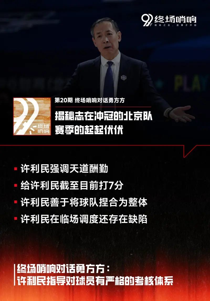 足球世界赛-终场哨响对话勇方方：许利民指导对球员有严格的考核体系